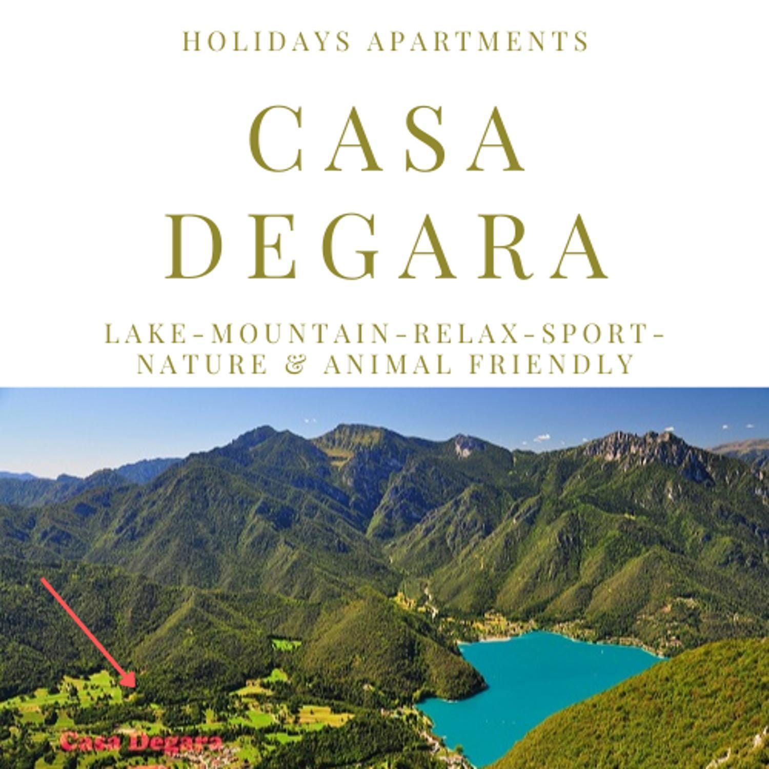 Casa Degara Lejlighed Molina di Ledro Eksteriør billede